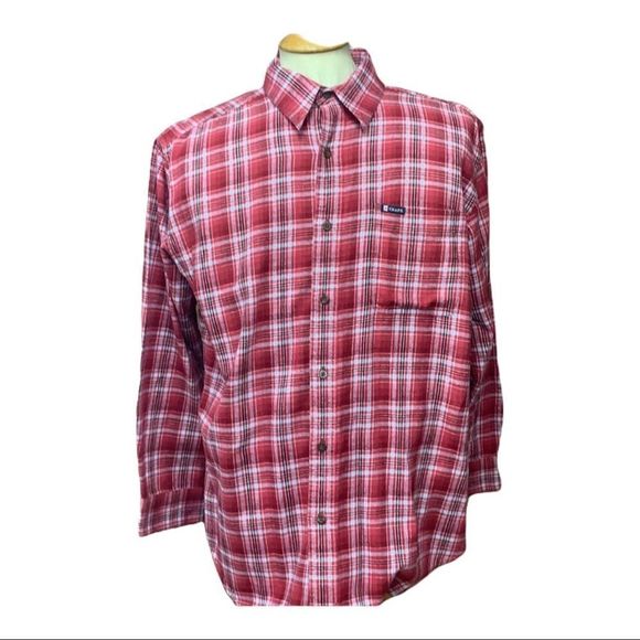 SzL Chaps Flannel Button Down Shirt - Picture 2 of 5